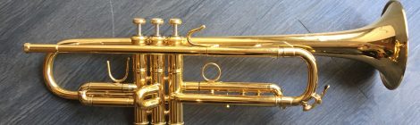 Occasion: trompette Bach Stradivarius 72L plaquée or