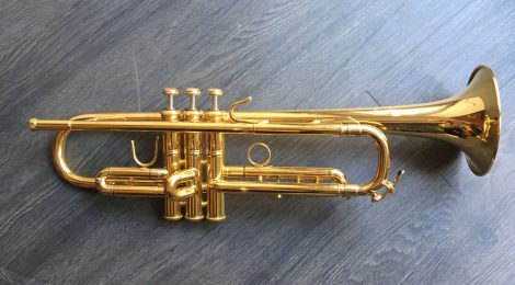 Occasion: trompette Bach Stradivarius 72L plaquée or