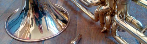 Restauration trombone à pistons Couesnon
