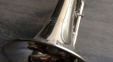 Occasion: bugle Couesnon nickelé années 60